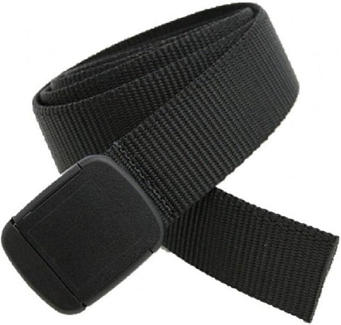 Thomas Bates Nylon Outdoor Hiker Belt Easy Trim Webbing for Perfect Fit Up to Size 42in Heavy Duty Plastic Adjustable Buckle...