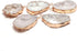 LE SKY natural stone pendant, irregular plated gold edge crystal agate stone pendant for jewelry making DIY necklace charms 25X30-35X45mm (2 Pcs)...