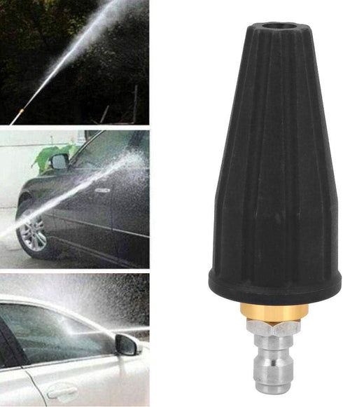 3600PSI High Pressure Washer Nozzle Rotating Turbo Spray Nozzle Pressure Washer Parts Accessories 1/4" Quick Connect...