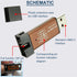 ST-Link V2 Emulator Downloader Programmer STM8STM32 Programming Unit 3.3V 5V Two-Color Indicator with Dupont Cable...