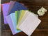 50 Sheets Mixed Colors A4 Thin Natural Fiber Mulberry Paper Sheets Art Tissue Washi Paper Design Craft Art Origami Suppliers Card Making...