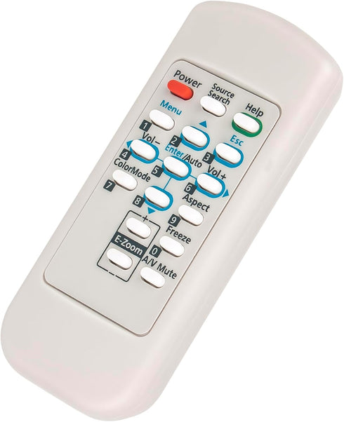145664100 Replace Remote Control fit for Epson Projector Powerlite 822P/83V+/83C/822+/83+/400W/410W, V11H371020 RB-V11H255020-N V11H255020 V11H281...