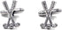 Golf Symbol Silver Pair of Cufflinks & Tie Bar Clip...