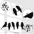 Ferraycle Metal Bird Wall Art Birds on the Branch Wall Decor Leaves with Birds Metal Sculpture Bird Silhouette Metal Ornament Branch Wall Hanging ...