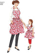Simplicity Child and Adult Matching Apron Sewing Patterns, Sizes S-L...