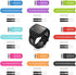 Band for Garmin Forerunner 910XT, Soft Silicone Replacement Watch Band Strap for Garmin Forerunner 910XT Sport Watch, Fits 6.0 inches-8.1 inches W...
