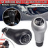Gear Shift Knob Head Gear Cover Shift Lever Stick for Ben-z W203 S203 CL203 W209 W204 C204 C63 C300 C250 W207 A207 W212 (Silver, R is on top)...