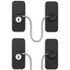 AOSITE Mini Fridge Locks for Kids No Drill Refrigerator Locks for Adults Cupboard Lock Child Safety Locks for Cabinets Drawer Locks Freezer Lock B...