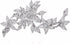 GULICX Silver Tone Zircon Flower Blossom Diamante Brooch Badge Pin Classic Design for Women...