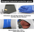 Drain cleaning gloves,Pond Gloves,Long Rubber gloves,Waterproof Gloves elbow length rubber gloves- 27 Inch Insulated Waterproof Gloves...