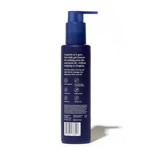 Curology Gentle Cleanser Face Wash, Lightly Foaming Hydrating Gel, For Sensitive, Dry or Oily Skin Types, Fragrance Free Skin Care, 5 fl oz...