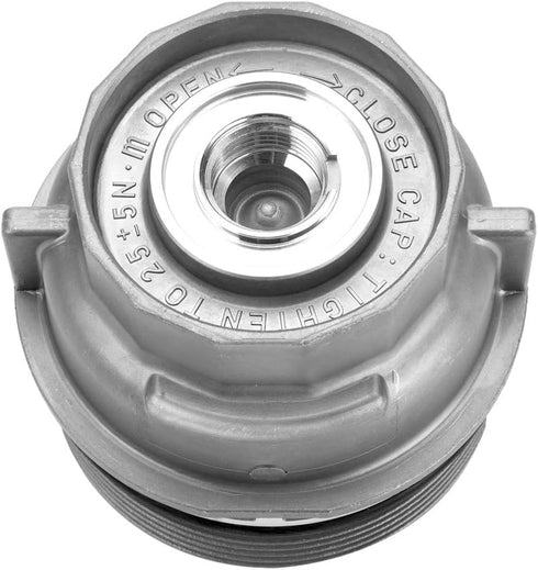 15620-31060 Oil Filter Housing Cap Assembly Compatible with Toyota ?Aluminum?...