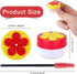SAVITA Hand Feeding Hummingbirds, 4pcs Hummingbird Hand Feeder Mini Flower Hummingbird Feeder with 4pcs Cleaning Brushes for Outdoor...