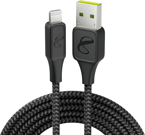 InstantConnect USB-A to Lightning -Charging Cable for iPhone and iPad - Black......
