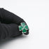 Green Four Leaf Clover Cufflinks for Men Lady In Gift Case Silver Good Luck Men's Cufflinks Jewelry Set for Wedding Party Anniversary Business Eve...