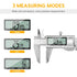 Digital Caliper, Sangabery 6 inch Stainless Steel Caliper Measuring Tool with Inch/Metric/Fractions Conversion and Large LCD Display, Perfect for ...