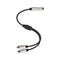 PNGKNYOCN 6.35mm to 2RCA Audio Cable, 1/4" TRS Female Stereo Jack to Dual RCA Male Plug Y Splitter Adapter Cable for Guitars?Speaker,Home Stereo S...