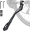Bike Kickstand Enhanced,Rear Side/Center Mount,Aluminum Alloy Bicycle Kick Stand Adjustable Kickstand for adult bike 700C 24" 26" 28" 29 inch Moun...