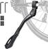 Bike Kickstand Enhanced,Rear Side/Center Mount,Aluminum Alloy Bicycle Kick Stand Adjustable Kickstand for adult bike 700C 24" 26" 28" 29 inch Moun...