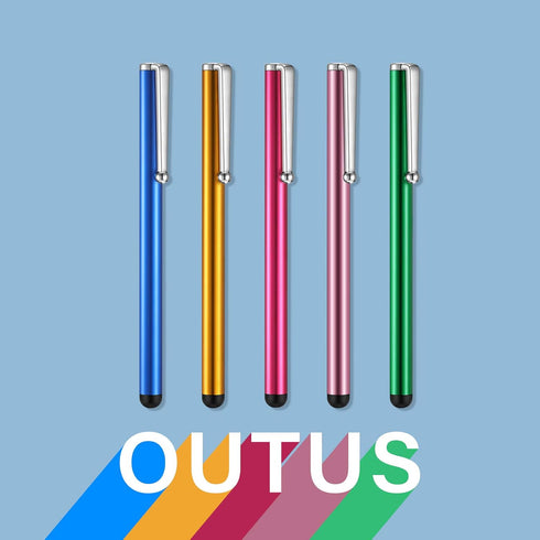 130 Pieces Stylus Pens for Touch Screens Slim Capacitive Stylus Universal Digital Pen Compatible with Most Devices with Capacitive Touch Screen, 1...