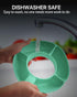 ALIENSX Snack Bowl for Stanley 40 oz Tumbler with Handle, Reusable Snack Ring for Stanley 40oz Cup, Silicone Snack Tray Bowl with Four Compartment...