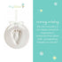 Tiny Ideas DIY No Mess Hanging Christmas Ornament Keepsake Kit, Baby Hand and Footprint Keepsake, Classic Nursery Decor, Ideal Gender Neutral Gift...