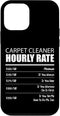 iPhone 12 mini Carpet Cleaning Dad Hourly Rate Portable Cleaner Humor Case...