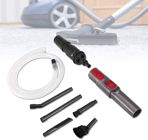 Fdit Mini Micro Vacuum Cleaners Adapter Tool Universal Dusty Brush Vacuum Attachment Car Vehicle Cleaning Kit for 28mm or 35mm (Needs Adapter) Vac...