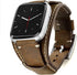 Compatible with Fitbit Versa 2 Bands, Genuine Leather Cuff Bracelet Replacement Strap with Stainless Steel Buckle Compatible Fitbit Versa/Versa 2/...