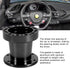 3inch Universal Car Aluminium Steering Wheel Hub Spacer Steering Adapter Kit (Black)...