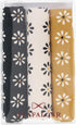 Trafalgar Men's Mary's Rose Daisy Cotton Handkerchiefs (3 Pack)...