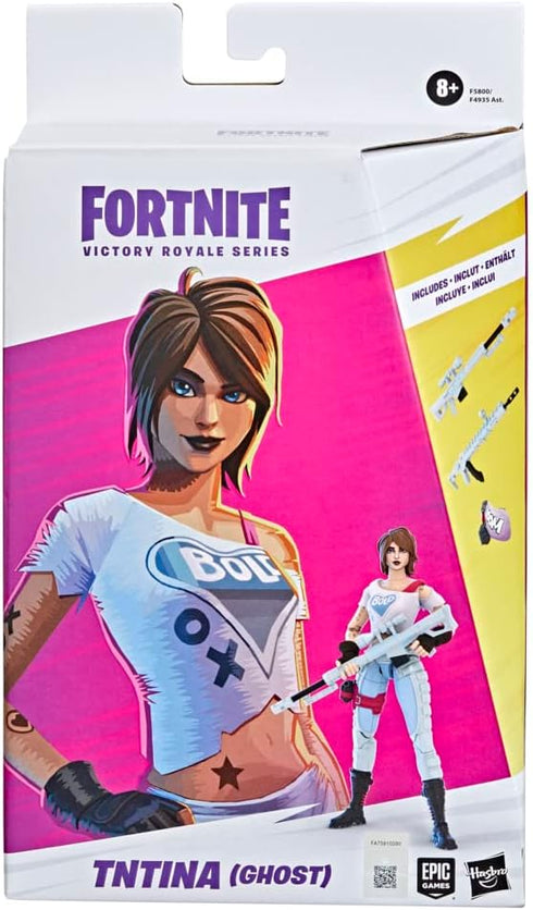 Hasbro Fortnite Victory Royale Series TNTina (Ghost) Collectible Action Figure with Accessories, 6-inch Scale...