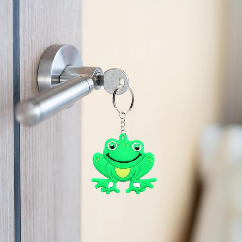 40 Pack Frog Keychains for Frog Themed Party Favors, Birthday Party Bag Fillers, Baby Shower Return Gifts...