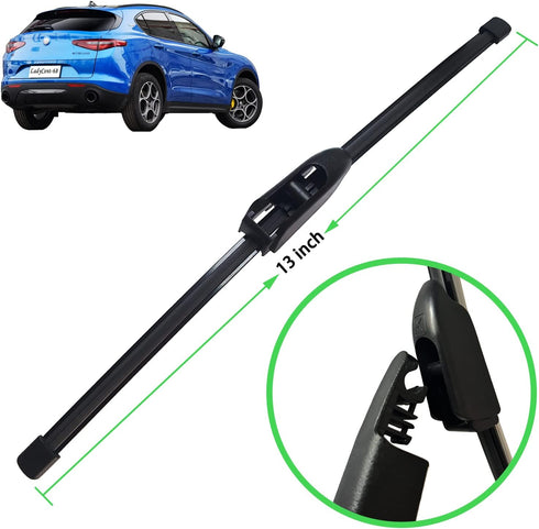 13" Rear Wiper Blade for Alfa Romeo Stelvio 2016-2022, Rear Windshield Wiper Equipment Replacement Part...