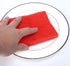 uxcell 3pcs Scouring Pad Non-Scratch Scouring Sponge Scrub Pads 6"x4" for Scouring Kitchen, Dishwashing, Red...