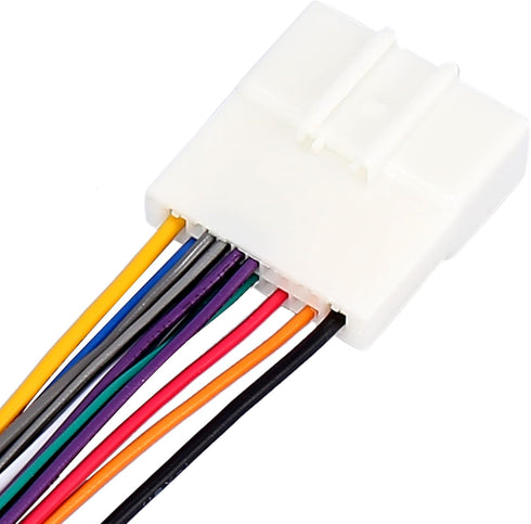X AUTOHAUX 70-7552 Car Stereo CD Player Wiring Harness Wire Radio Adapter Plug for Nissan NV2500 2012-2016...