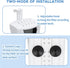 Aquarium Power Filter(3.5W), Turtle Tank Filter, Silent Low-Water Filter for Small Fish Tank, Reptile Tank Up to 15Gallon, with 4pcs Cartridges.(W...