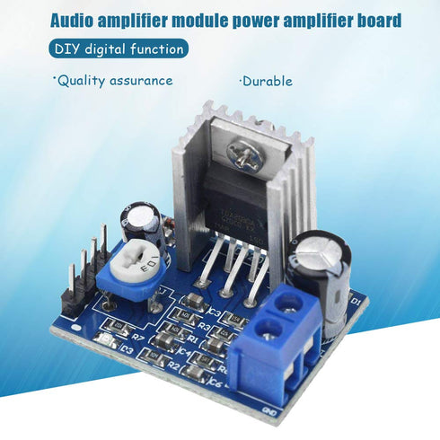 Ximimark 2Pcs TDA2030A Audio Amplifier Module Power Amplifier Board AMP 6?12V Mono 18W...