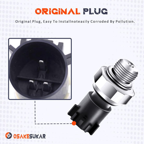 Engine Oil Pressure Sensor Compatible with 2009-2020 Chevy Chevrolet Silverado 1500 2500 3500,GMC,Buick 5.3L,Cadillac,Chevy Express Yukon Sierra S...