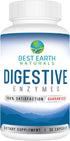 Best Earth Naturals Digestive Enzymes Maximum Strength Formula to Help Promote Healthy Digestion 30 Vegetable Capsules...