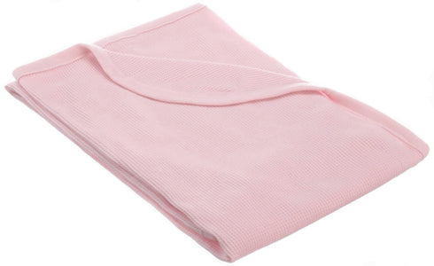 American Baby Company 100% Cotton Thermal Waffle Swaddle Blanket, Soft, Breathable & Stretchy, Pink, 30" x 40" for Boys and Girls, Perfect for Swa...