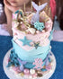 JeVenis 3D Big Mermaid Tail Mold Mermaid Silicone Fondant Mold for Cake Decoration Chocolate Candy Mold Soap Mold...