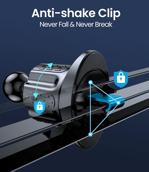 MOKPR Car Air Vent Clip for Diameter 0.67inch ?17mm? Joint Ball Cell Phone Holder for Car & Wireless Car Charger Mount......