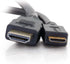 C2G Legrand Mini HDMI to HDMI Ethernet Cable, 4k High Speed HDMI Cable, Black 60 hz HDMI Cable, HDMI Cable 6 ft, 1 Count, 50619...