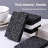 12 - Pack Non-Scratch Scrub Sponges - Sponges for Dishes and Washing Dishes, Cleaning Sponges for Kitchen Home and More?Black?...