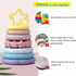 7 Pcs Stacking Toys Baby Toys, Toddler Montessori Sensory Soft Rings Stacker, Teething Infant Toy with Learning, Newborn Essentials Gifts for 6 9 ...