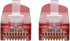 Tripp Lite Cat6 Cat5e Gigabit Molded Patch Cable RJ45 M/M 550MHz Red 5ft 5' (N200-005-RD)...