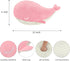 MUPI Whale Stuffed Animals 10” Plush Pillow - Shark Humpback and Jellyfish Stuffed Animals - Ocean Decor and Toys?Pink?...