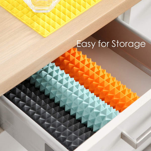 Colinda Silicone Dish and Cup Drying Mat - Extra Large Trivet for Hot Dishes, Large Size Hot Pots and Pads Coming Directly Out from the Stove or O...