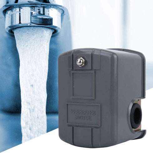 SALUTUY Water Pump Pressure Switch, ZG1/4 Thread Switch Controller 40-60 PSI and 110-230V Reliable Well Water Pump Pressure Switch for Home Farm a...